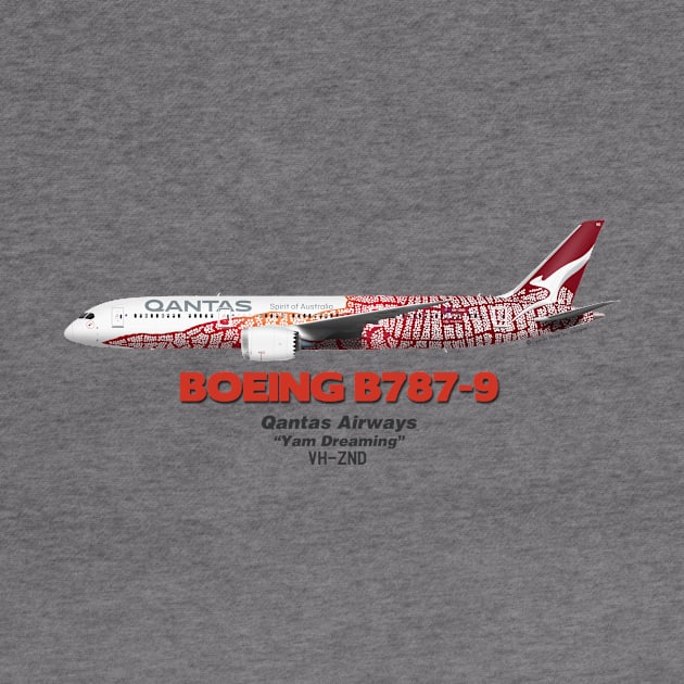 Boeing B787-9 - Qantas Airways "Yam Dreaming" by TheArtofFlying